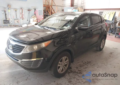 2011 Kia Sportage Lx from USA, damaged, VIN KNDPBCA27B7101959